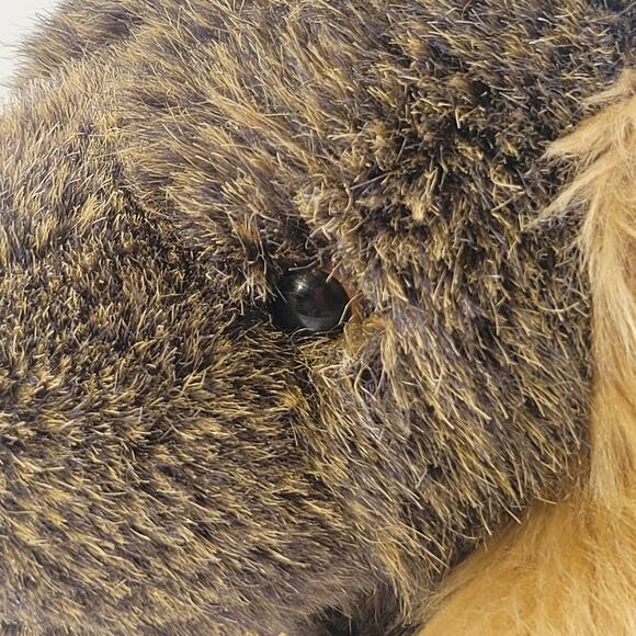 14" Realistic Brown Dog Plush Long Ears Collectors Choice TB Toy Trading - Picture 12 of 14